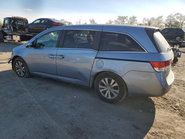5FNRL5H42EB096340 - 2014 HONDA ODYSSEY EX Azul foto 2