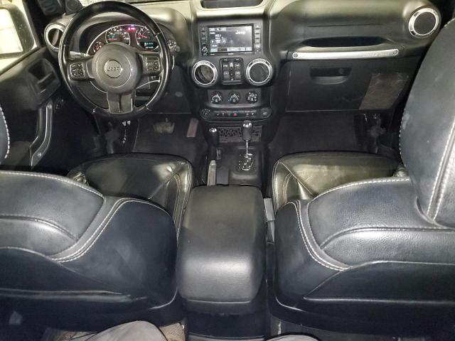 1C4BJWEG8DL585672 - 2013 JEEP WRANGLER UNLIMITED SAHARA BLACK photo 8