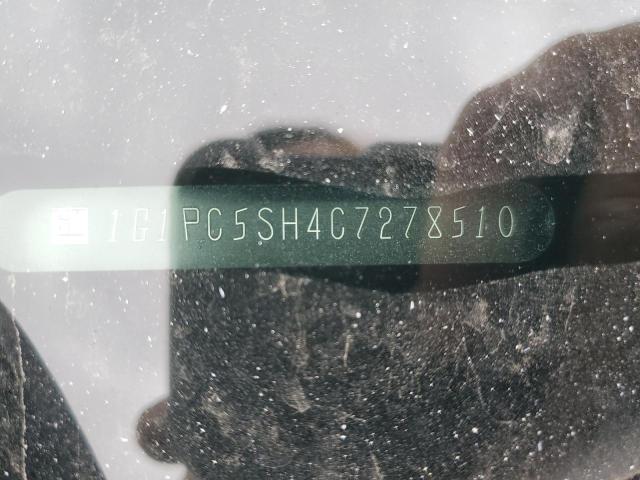 1G1PC5SH4C7278510 - 2012 CHEVROLET CRUZE LS Blau Foto 12