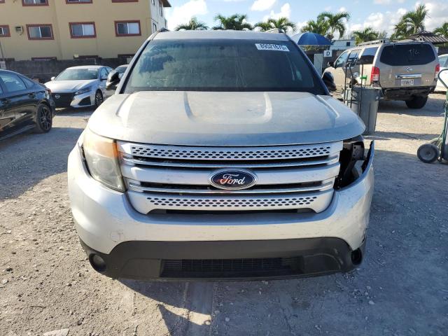 1FM5K7D89EGB80033 - 2014 FORD EXPLORER XLT SILVER photo 5