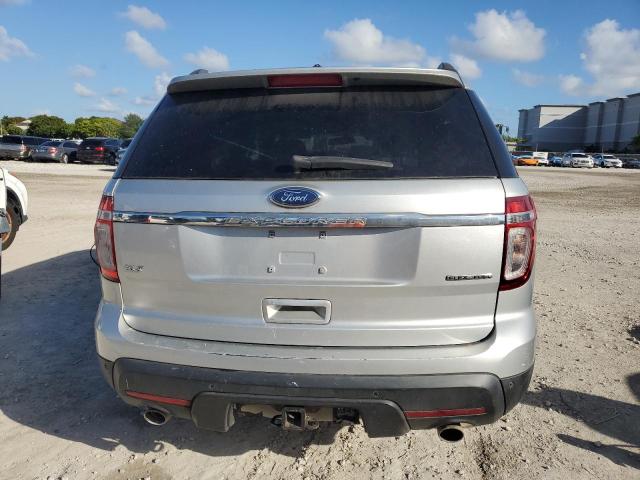 1FM5K7D89EGB80033 - 2014 FORD EXPLORER XLT SILVER photo 6