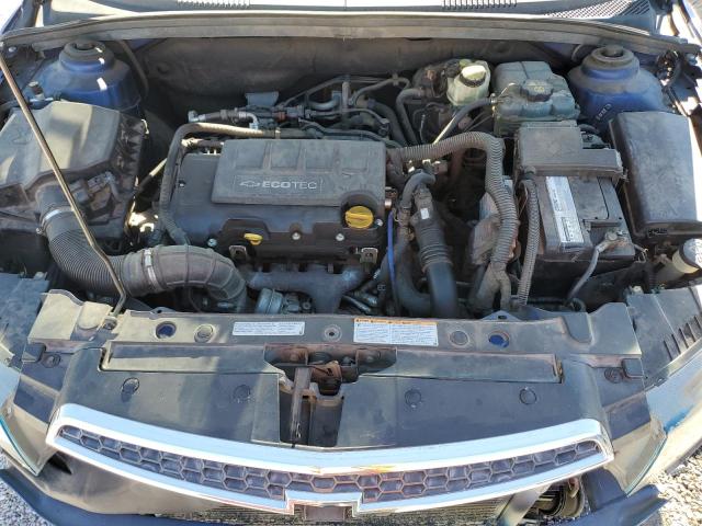 1G1PF5SC2C7358044 - 2012 CHEVROLET CRUZE LT Көк фото 11