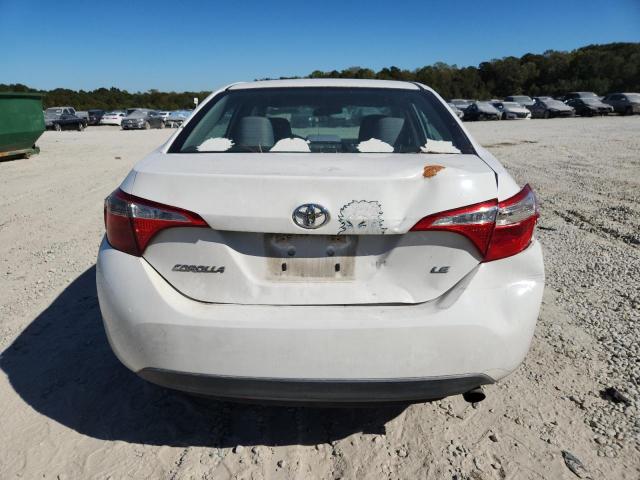 5YFBURHE9EP155919 - 2014 TOYOTA COROLLA L WHITE photo 6