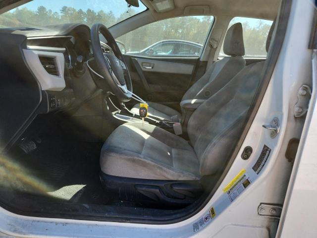 5YFBURHE9EP155919 - 2014 TOYOTA COROLLA L WHITE photo 7