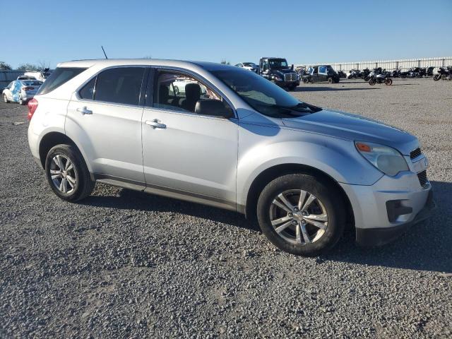 2GNFLCEK6D6371052 - 2013 CHEVROLET EQUINOX LS SILVER photo 4