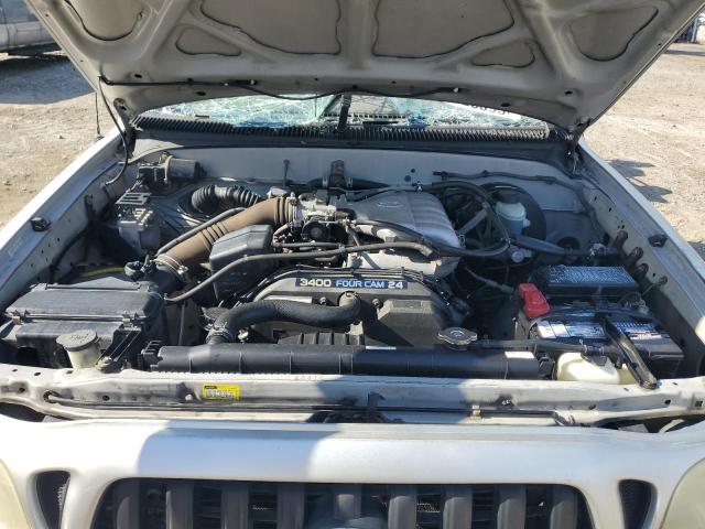 5TEHN72NX3Z238271 - 2003 TOYOTA TACOMA DOUBLE CAB SILVER photo 11