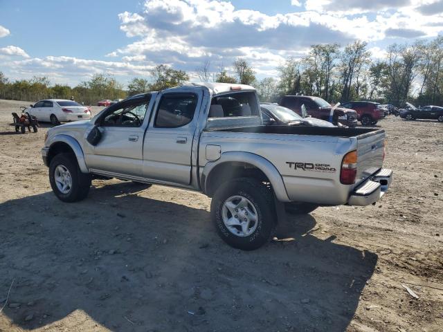 5TEHN72NX3Z238271 - 2003 TOYOTA TACOMA DOUBLE CAB SILVER photo 2
