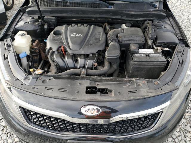 KNAGN4A70B5061757 - 2011 KIA OPTIMA EX BLACK photo 11