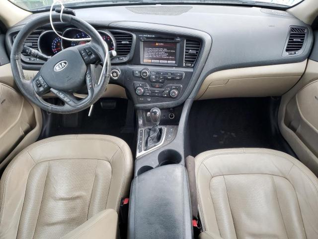 KNAGN4A70B5061757 - 2011 KIA OPTIMA EX BLACK photo 8