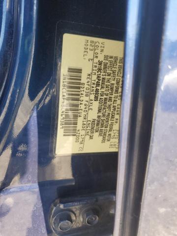 3N1BC1AP4BL469389 - 2011 NISSAN VERSA S BLUE photo 12