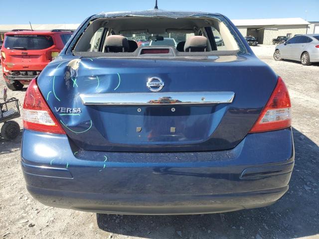 3N1BC1AP4BL469389 - 2011 NISSAN VERSA S BLUE photo 6