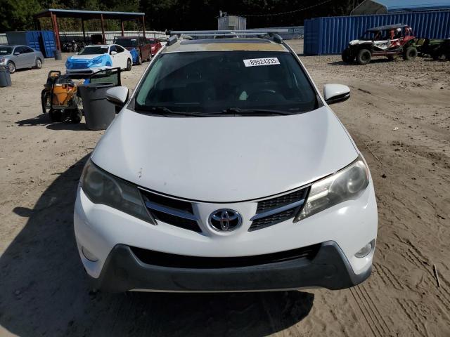 2T3WFREV9FW183307 - 2015 TOYOTA RAV4 XLE WHITE photo 5