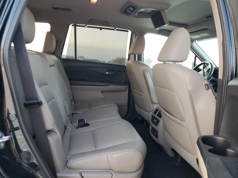 5FNYF5H85HB034635 - 2017 HONDA PILOT EXL შავი ფოტო 11
