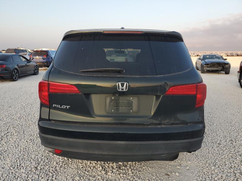 5FNYF5H85HB034635 - 2017 HONDA PILOT EXL შავი ფოტო 6
