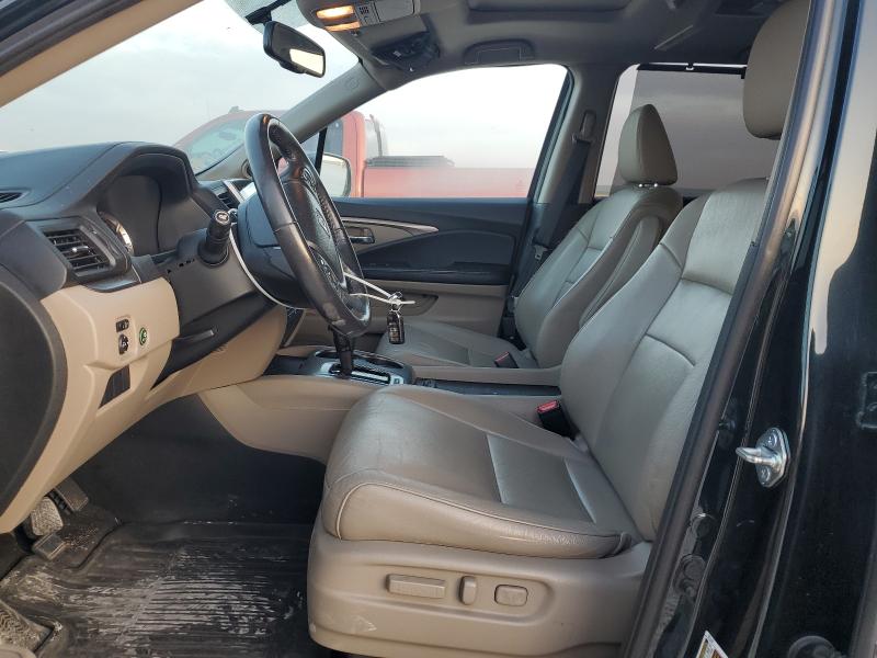 5FNYF5H85HB034635 - 2017 HONDA PILOT EXL შავი ფოტო 7