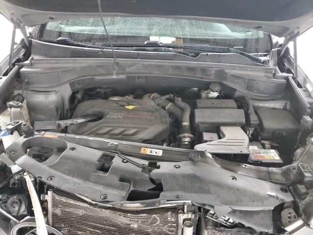 5XYZW4LA6HG386379 - 2017 HYUNDAI SANTA FE S GRAY photo 12