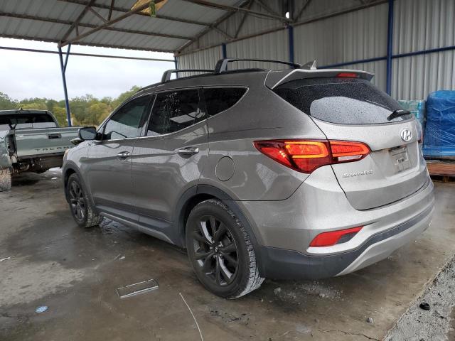 5XYZW4LA6HG386379 - 2017 HYUNDAI SANTA FE S GRAY photo 2