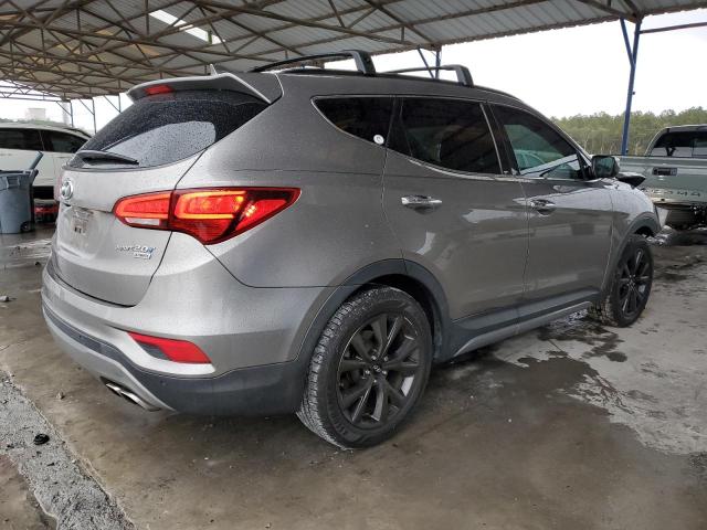 5XYZW4LA6HG386379 - 2017 HYUNDAI SANTA FE S GRAY photo 3