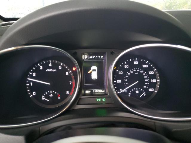 5XYZW4LA6HG386379 - 2017 HYUNDAI SANTA FE S GRAY photo 9