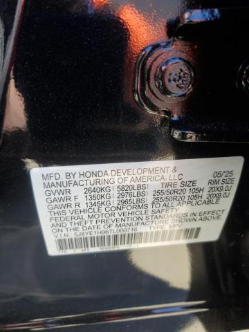 5J8YE1H96TL000716 - 2026 ACURA MDX A-SPEC ADVANCE BLACK photo 13