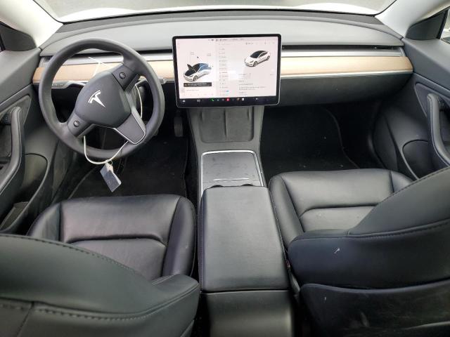 5YJ3E1EB2MF927328 - 2021 TESLA MODEL 3 WHITE photo 8