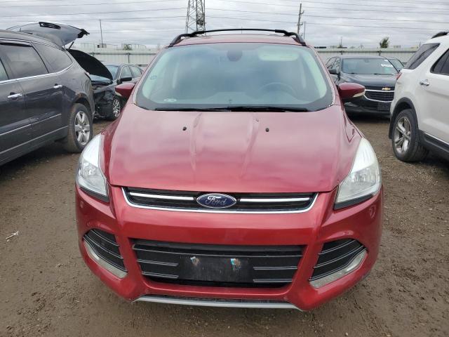 1FMCU0HX1DUC22365 - 2013 FORD ESCAPE SEL RED photo 5