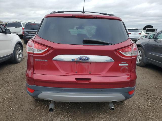 1FMCU0HX1DUC22365 - 2013 FORD ESCAPE SEL RED photo 6