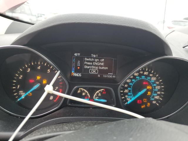 1FMCU0HX1DUC22365 - 2013 FORD ESCAPE SEL RED photo 9