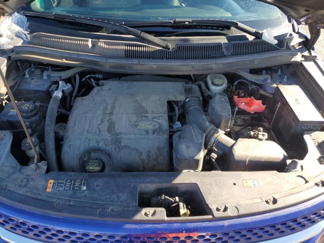 1FM5K8F85DGC60950 - 2013 FORD EXPLORER LIMITED Көк фото 12