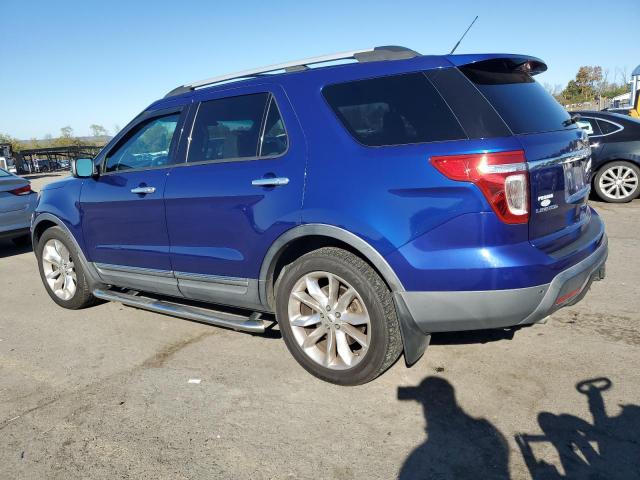 1FM5K8F85DGC60950 - 2013 FORD EXPLORER LIMITED Көк фото 2