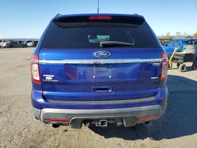 1FM5K8F85DGC60950 - 2013 FORD EXPLORER LIMITED Көк фото 6