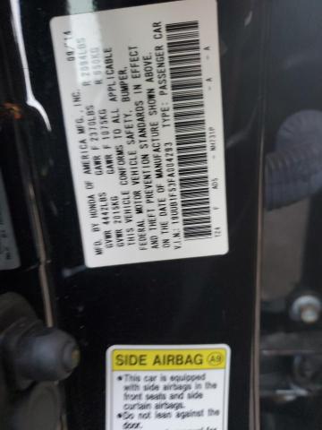 19UUB1F53FA004293 - 2015 ACURA TLX TECH BLACK photo 12
