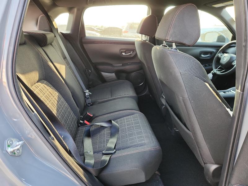 3CZRZ1H5XSM708222 - 2025 HONDA HR-V SPORT ნაცრისფერი ფოტო 10