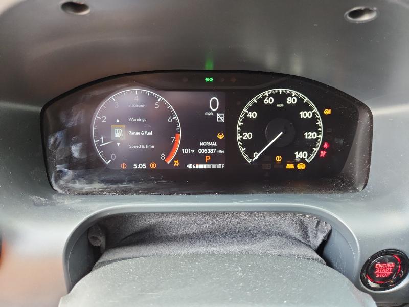 3CZRZ1H5XSM708222 - 2025 HONDA HR-V SPORT ნაცრისფერი ფოტო 9