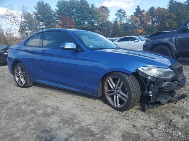 WBA1G9C54FVX96434 - 2015 BMW 228 XI SULEV BLUE photo 4