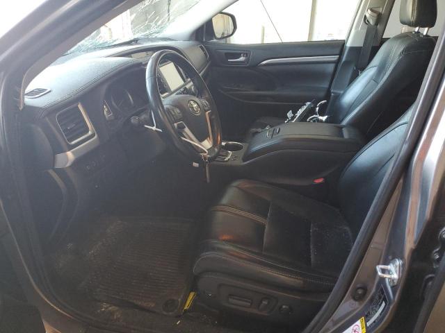 5TDJZRFH8JS544787 - 2018 TOYOTA HIGHLANDER SE Серый фото 7