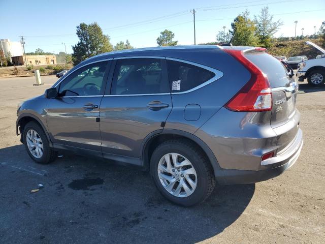 2HKRM4H74FH645735 - 2015 HONDA CR-V EXL SILVER photo 2