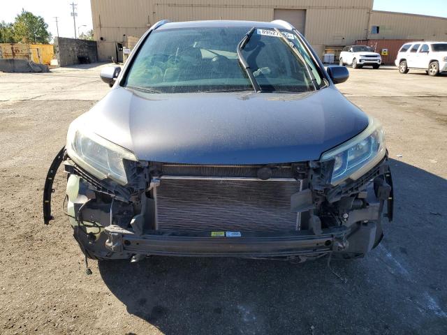 2HKRM4H74FH645735 - 2015 HONDA CR-V EXL SILVER photo 5