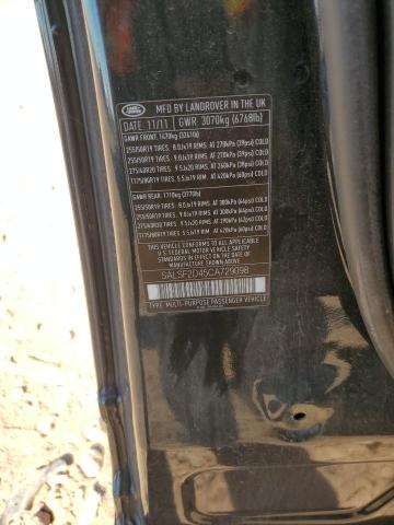 SALSF2D45CA729098 - 2012 LAND ROVER RANGE ROVE HSE BLACK photo 12