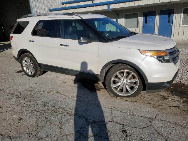 1FM5K7D88DGB98666 - 2013 FORD EXPLORER XLT 白色 照片 4