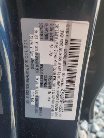 3MZBN1V36JM274902 - 2018 MAZDA 3 TOURING Siyah fotoğraf 12