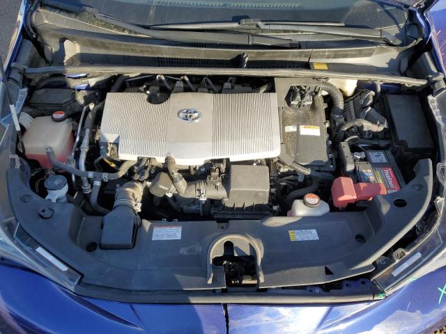 JTDKARFU9G3507265 - 2016 TOYOTA PRIUS 蓝色 照片 11