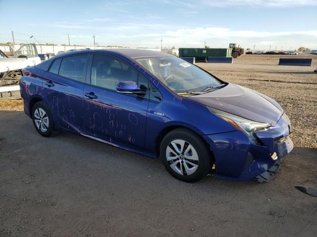 JTDKARFU9G3507265 - 2016 TOYOTA PRIUS 蓝色 照片 4