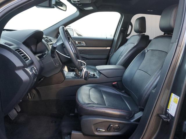 1FM5K8GT6JGB05046 - 2018 FORD EXPLORER SPORT Szary zdjęcie 7