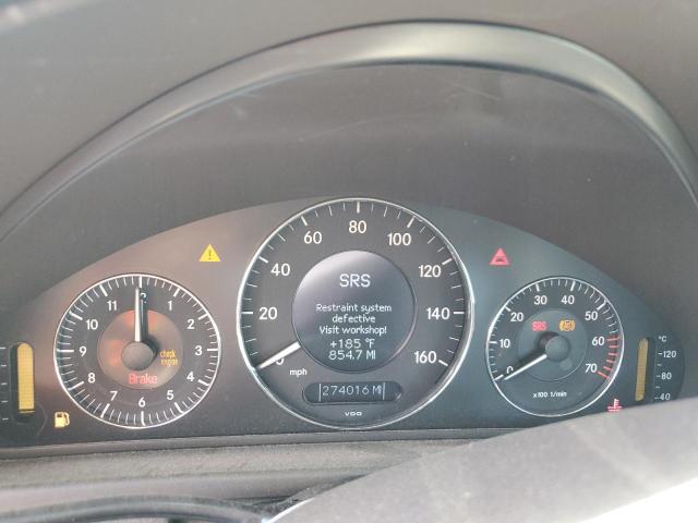 WDBTJ75J84F109277 - 2004 MERCEDES-BENZ CLK 500 BLACK photo 9