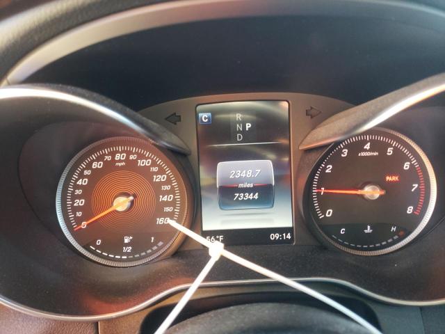 WDC0G4KBXJV039615 - 2018 MERCEDES-BENZ GLC 300 4MATIC WHITE photo 9