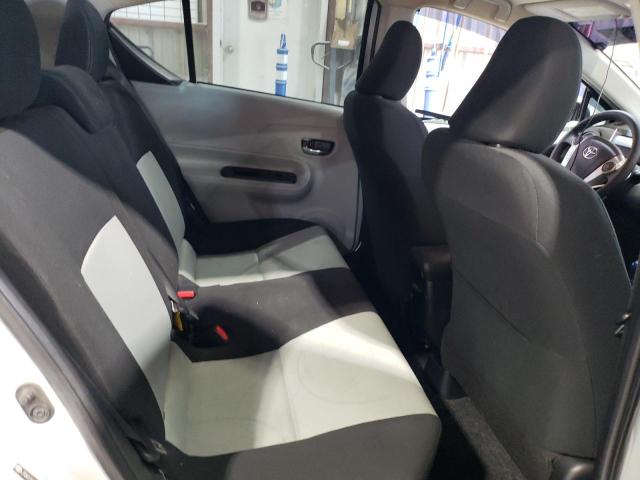 JTDKDTB3XC1507752 - 2012 TOYOTA PRIUS C ვერცხლისფერი ფოტო 11