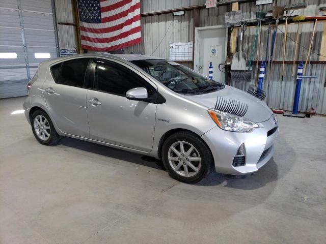 JTDKDTB3XC1507752 - 2012 TOYOTA PRIUS C ვერცხლისფერი ფოტო 4