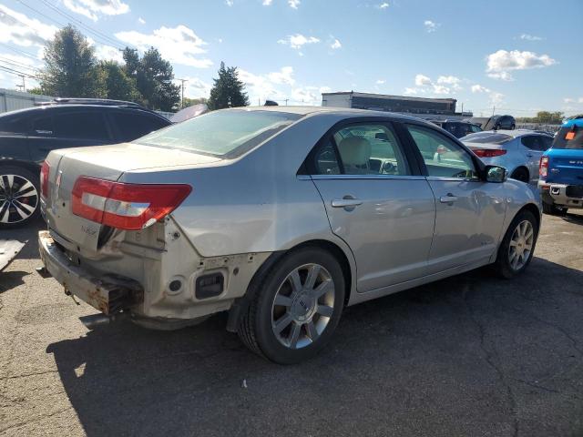 3LNHM26T28R632073 - 2008 LINCOLN MKZ SILVER photo 3