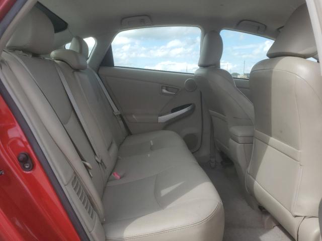 JTDKN3DU5A5019222 - 2010 TOYOTA PRIUS წითელი ფოტო 10